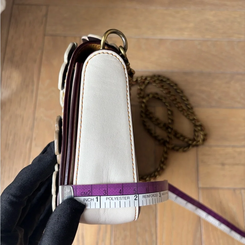 COACH Dinky With Tea Rose White